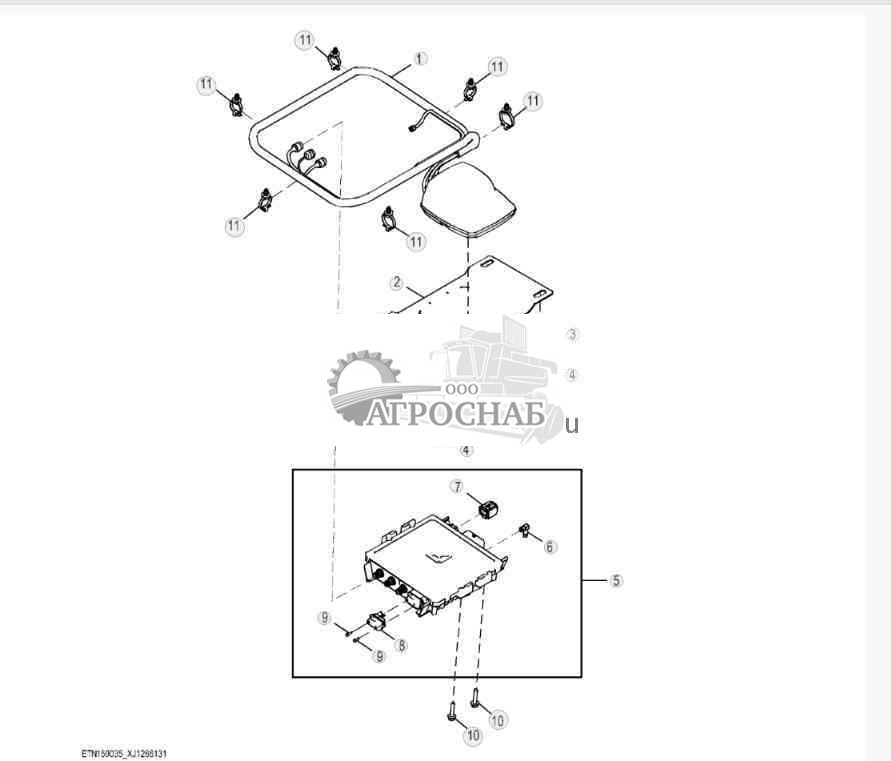 JDLink™ Modular Telematics Gateway(MTG), 4G LTE 